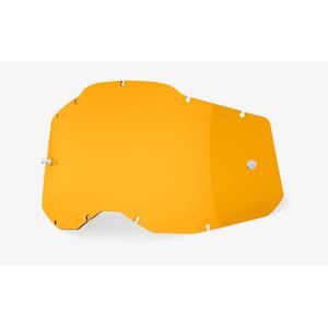 Plexi 100% Racecraft 2/Accuri 2/Strata 2 tamsiai geltonos spalvos (nuo rūko)