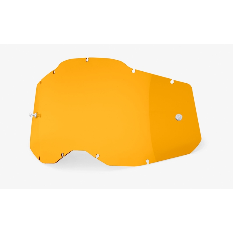 Plexi 100% Racecraft 2/Accuri 2/Strata 2 tamsiai geltonos spalvos (nuo rūko)