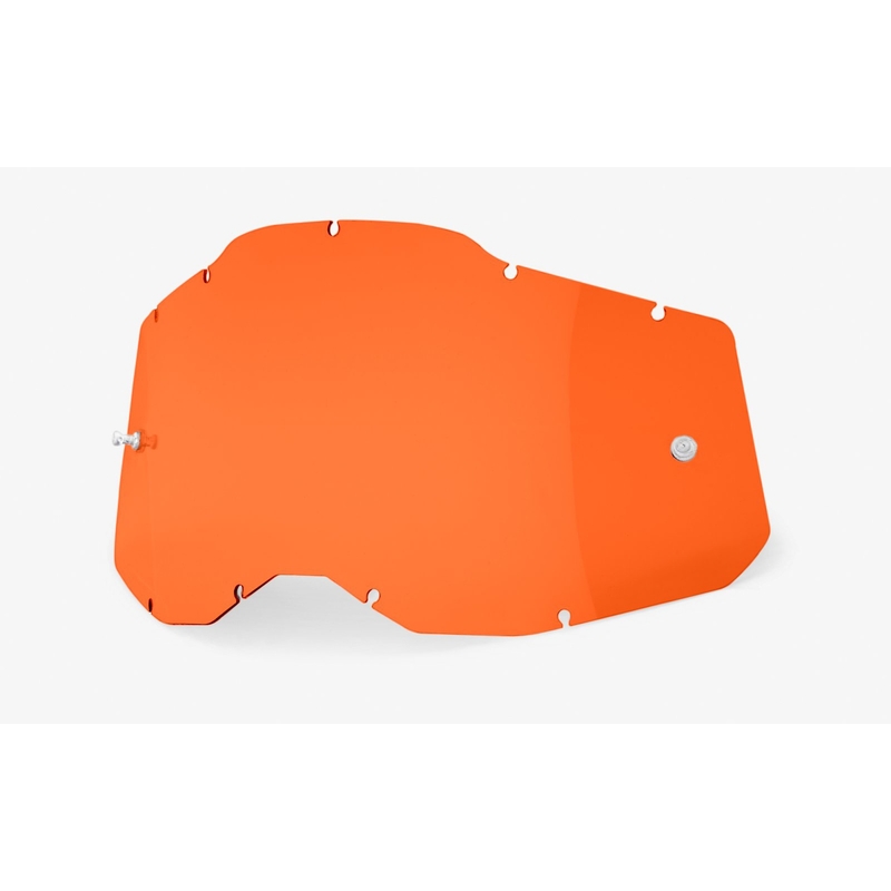 Plexi 100% Racecraft 2/Accuri 2/Strata 2 oranžinė (nuo rūko)