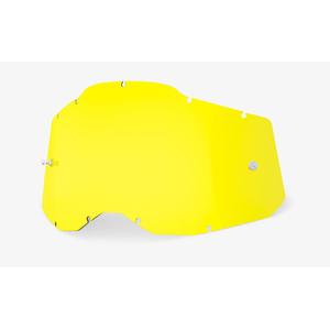 Plexi 100% Racecraft 2/Accuri 2/Strata 2 geltonas (nuo rūko)