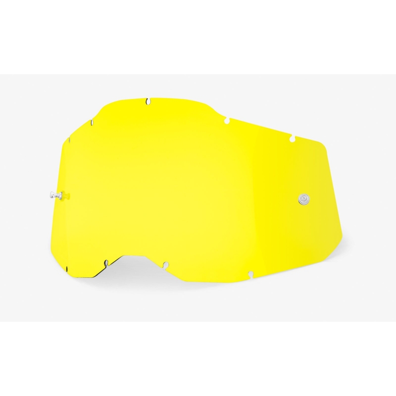 Plexi 100% Racecraft 2/Accuri 2/Strata 2 geltonas (nuo rūko)