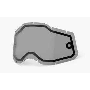 Plexi 100% Racecraft 2/Accuri 2/Strata 2 dvigubas dūmų sluoksnis (nuo rūko)