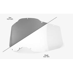 Plexi 100% Racecraft 2/Accuri 2/Strata 2 savaiminės spalvos (nuo rūko)