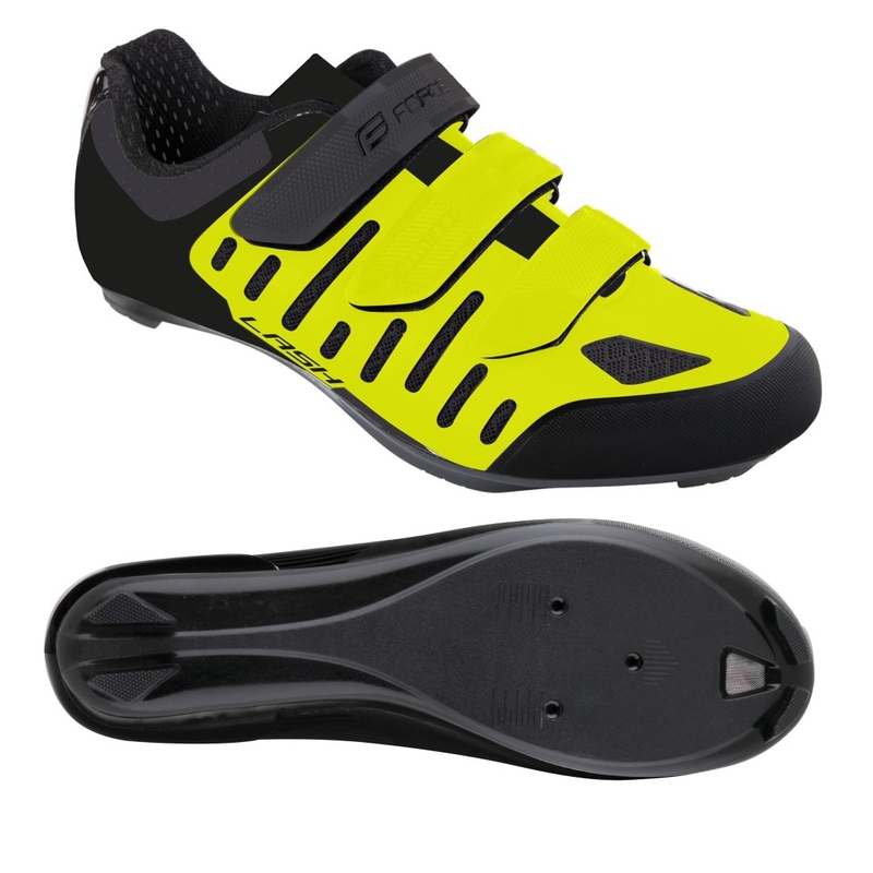 Bėgimo takeliai FORCE Road Lash fluo-black išpardavimas
