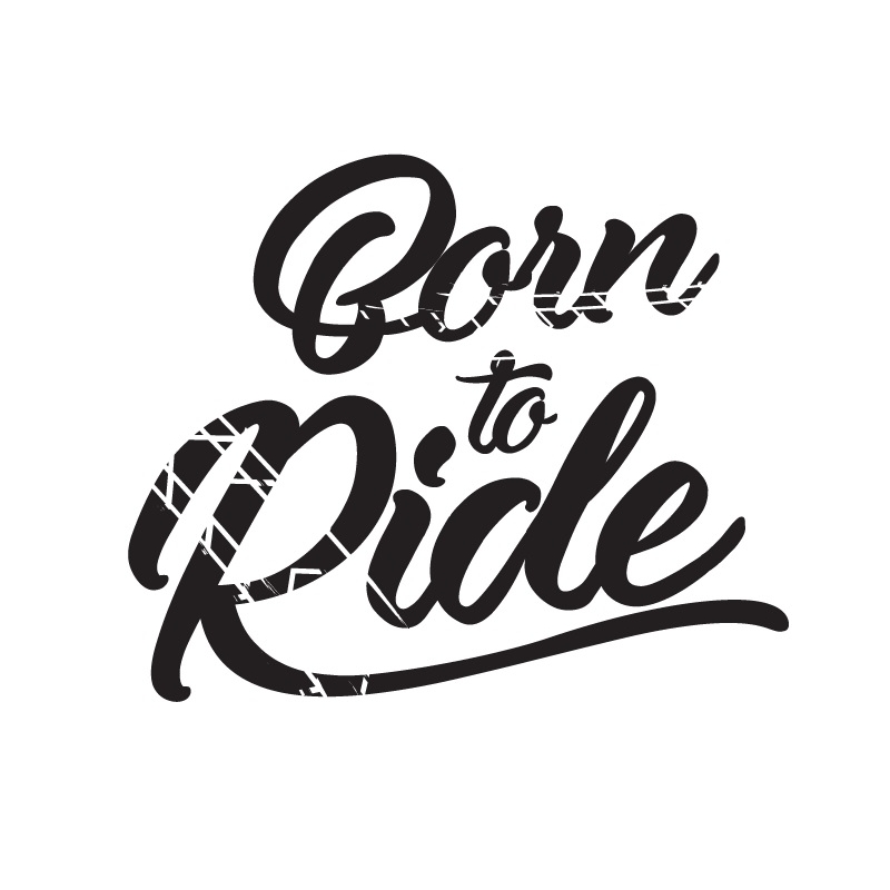 "Born to Ride" lipdukas