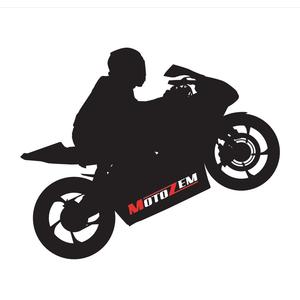 MotoZem Sportinio dviračio lipdukas