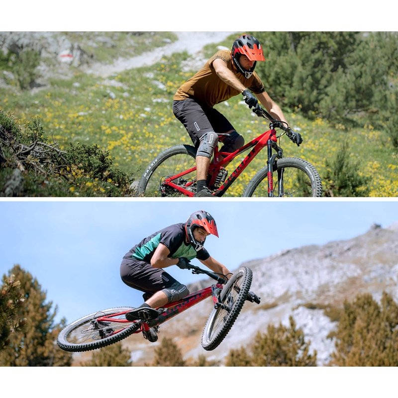 Cyklo přilba CRATONI C-Maniac 2.0 MX černo-červená matná