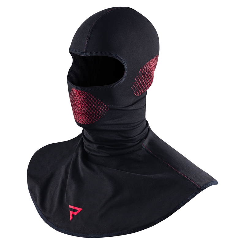 "Rebelhorn Therm II" juodai raudonas termo šalmas