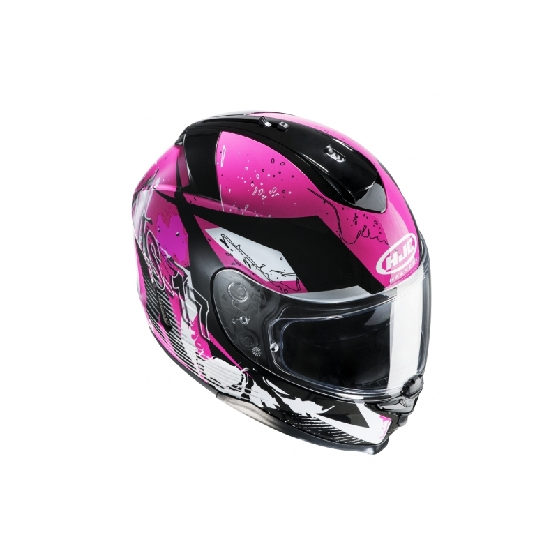 Integrální přilba na motorku HJC IS-17 Pink Rocket MC8 výprodej