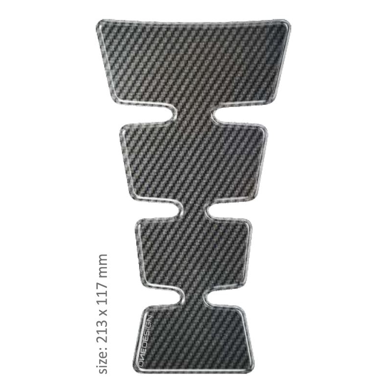 Degalų bako dangtelis Spausdinti - Maxi Gold carbon