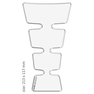 Degalų bako dangtelis Spausdinti - "Maxi Gold" skaidrus