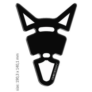 Degalų bako dangtelis Spausdinti - Wayout black