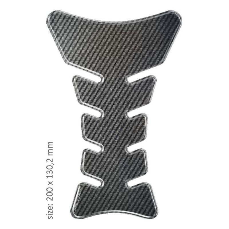 Degalų bako dangtelis Spausdinti - Tiger carbon
