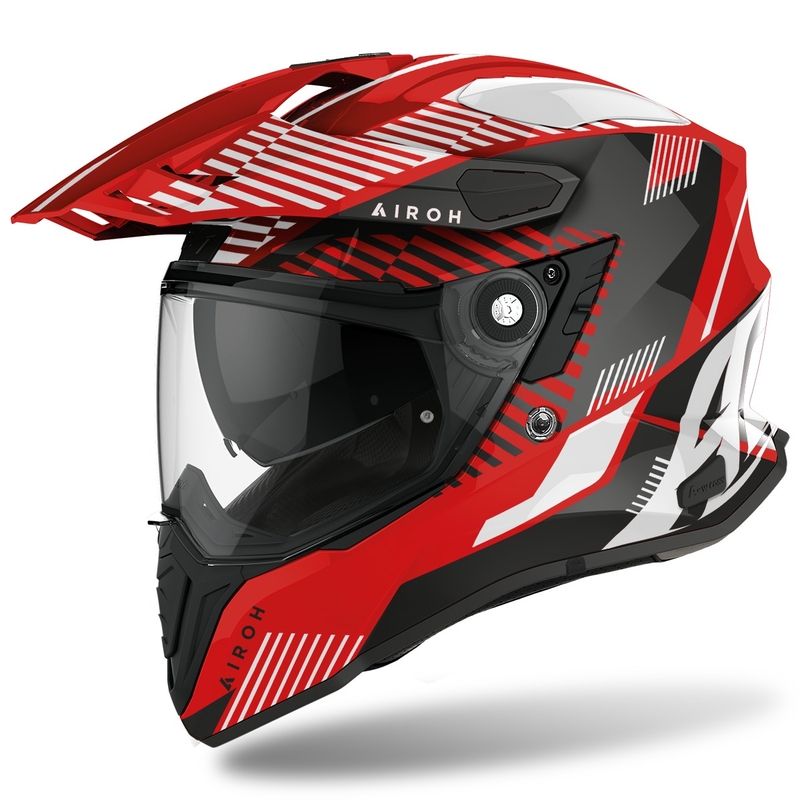 Enduro přilba Airoh Commander Boost 2022 červená lesklá výprodej
