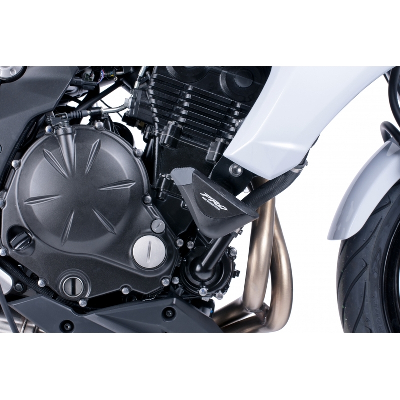 Padací protektory Puig PRO - Kawasaki ER-6N (12-15) černé