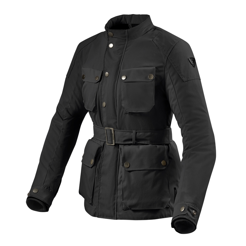 "Revit Livingstone" moteriška motociklininko striukė Black