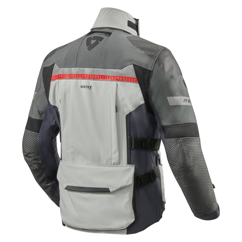 Revit Dominator 3 GTX motociklininko striukė sidabriškai mėlyna