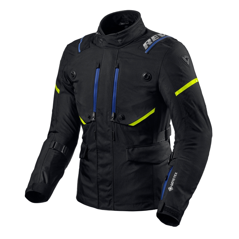 "Revit Vertical GTX" motociklininko striukė juoda