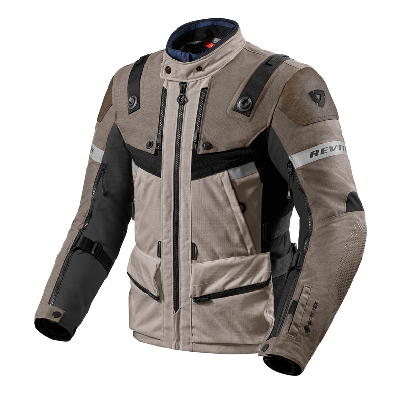 Motociklininko striukė Revit Defender 3 GTX brown-black