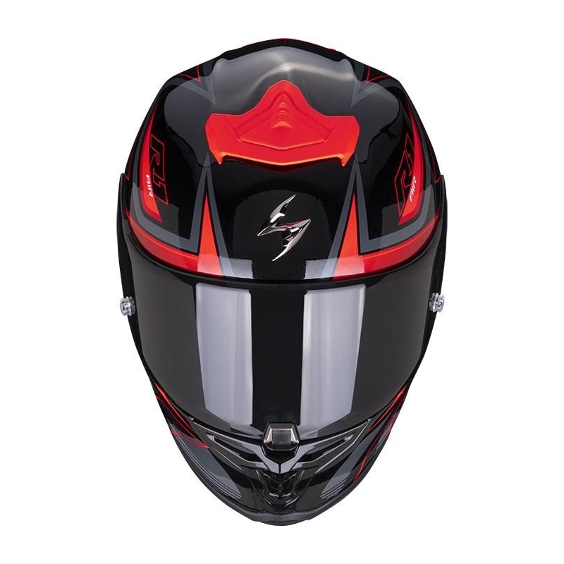 Integrální přilba na motorku Scorpion EXO-R1 Air Gaz černo-červená