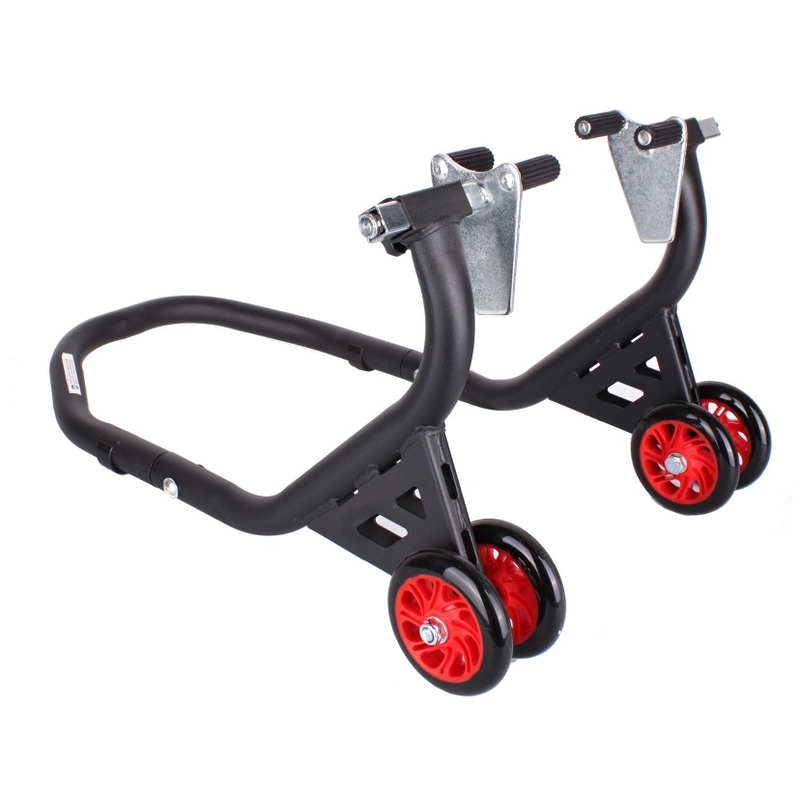 Priekinis motociklo stovas su ratukais R-TOOL EVO