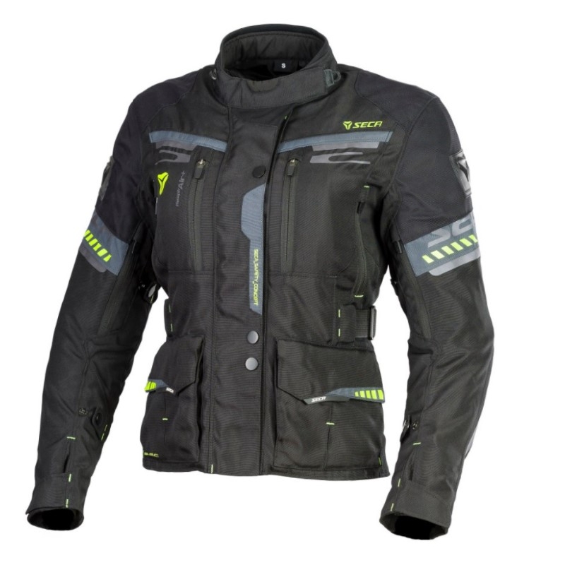 Moteriška motociklininko striukė SECA Arrakis II black išpardavimas