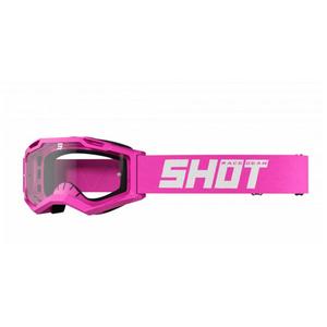 Motokroso akiniai Shot Assault 2.0 Solid fluo pink