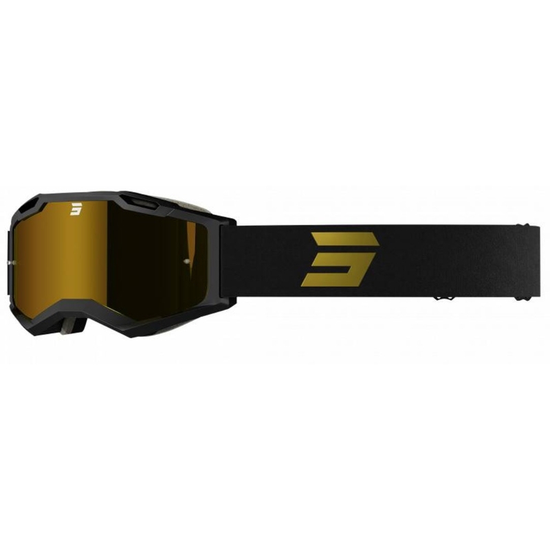 Motokroso akiniai Shot Iris 2.0 Tech black-gold