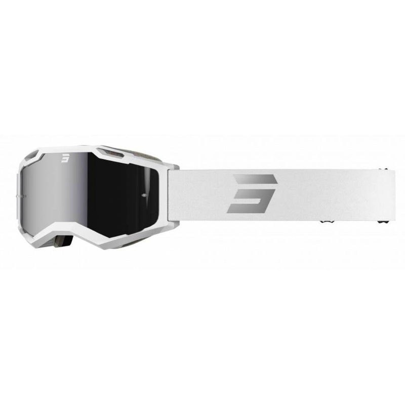 Motokroso akiniai Shot Iris 2.0 Tech silver