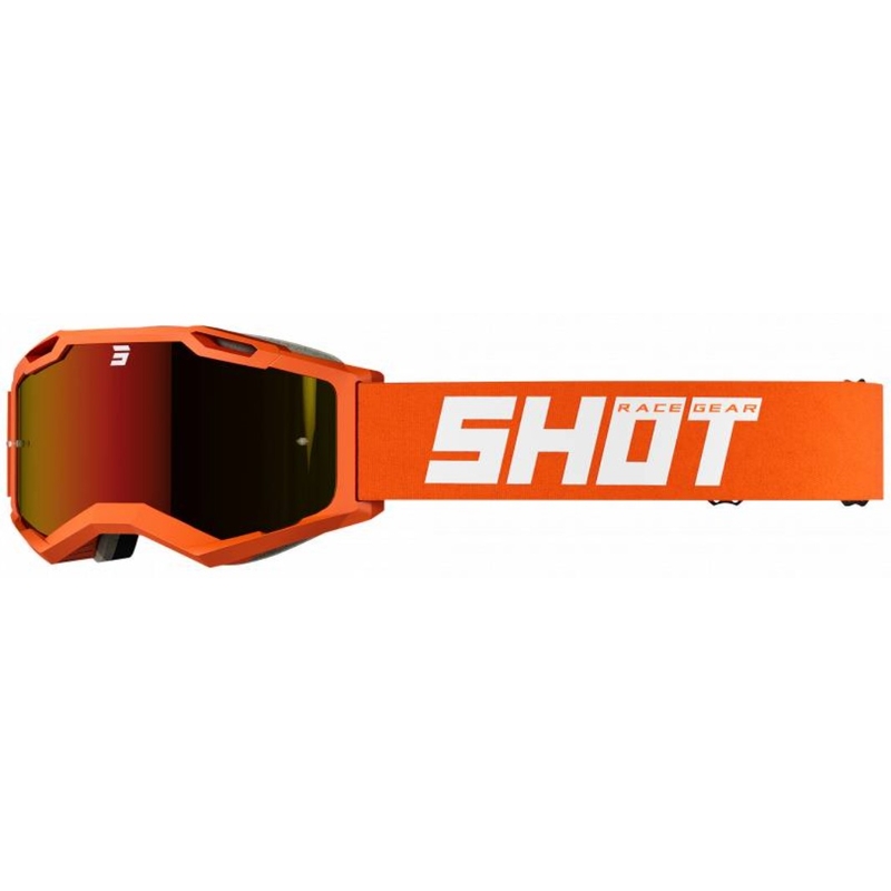Motokroso akiniai Shot Iris 2.0 Solid orange