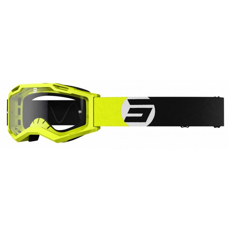 Motokrosové brýle Shot Assault 2.0 Astro černo-fluo žluté