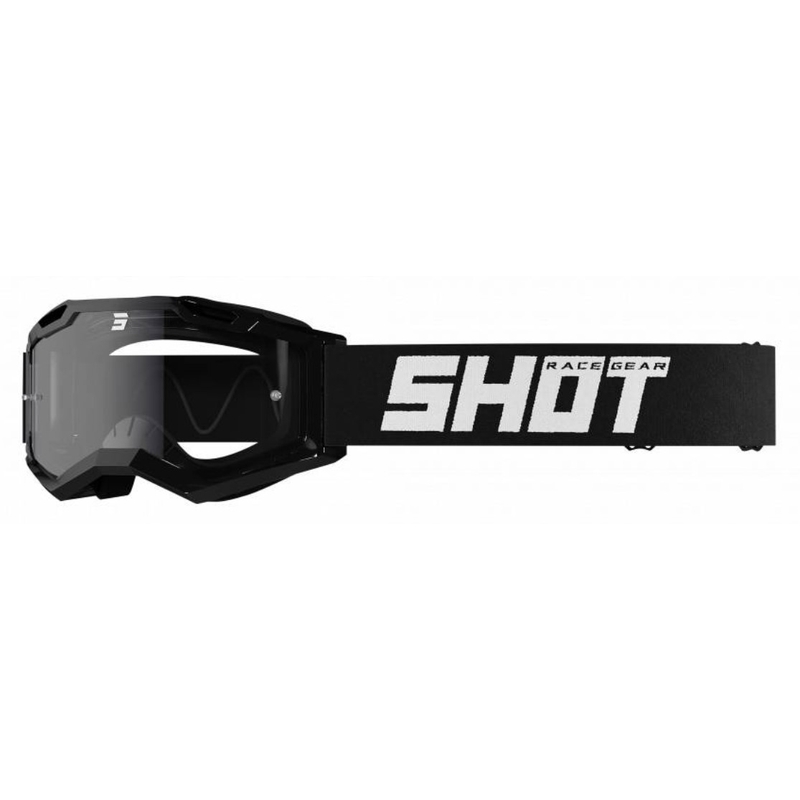 Motokroso akiniai Shot Assault 2.0 Solid black