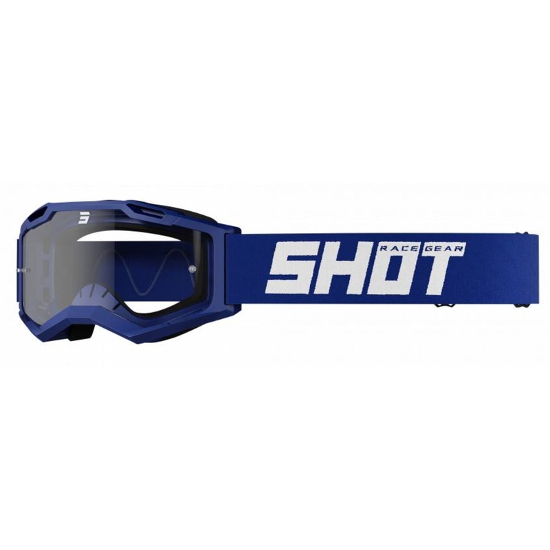 Motokroso akiniai Shot Assault 2.0 Solid blue