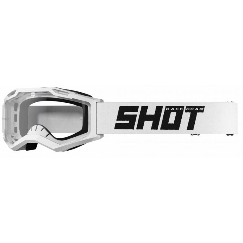 Motokroso akiniai Shot Assault 2.0 Solid white