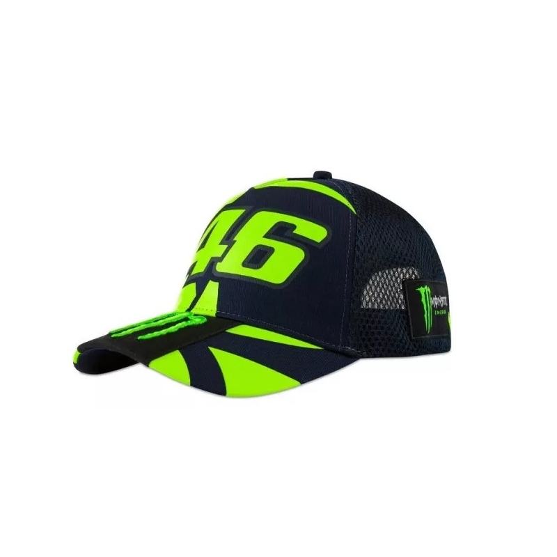 Dětská kšiltovka VR46 Valentino Rossi modro-fluo žlutá