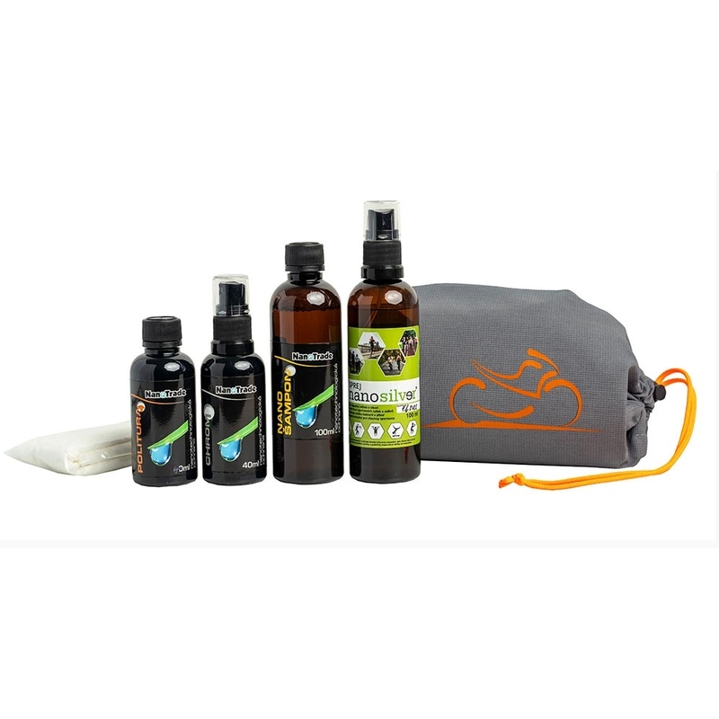 "Nanosilver®" motociklinės nanokosmetikos rinkinys