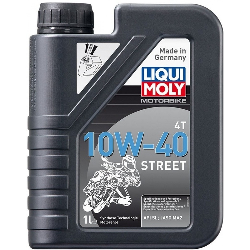 LIQUI MOLY Motociklas 4T 10W40 Street 1 l