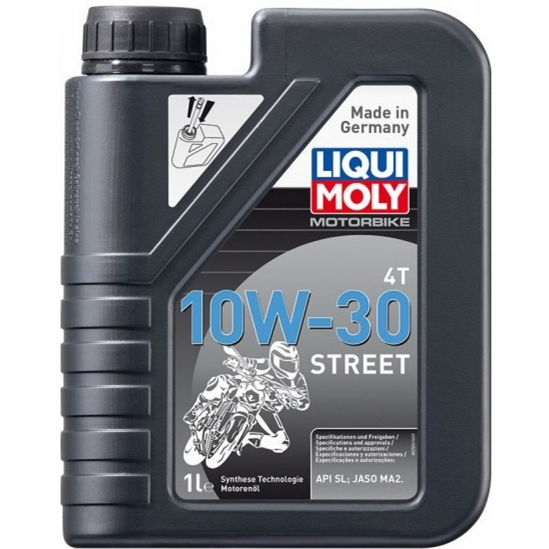 LIQUI MOLY Motociklinis motociklas 4T 10W30 Street 1 l