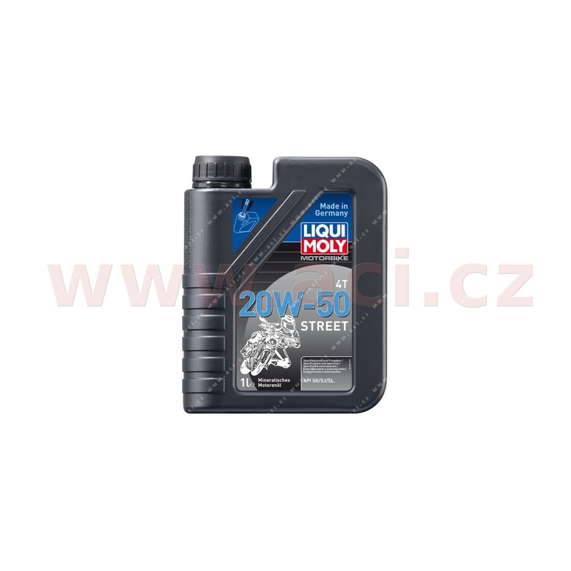 LIQUI MOLY Motociklas 4T 20W50 Street 1 l