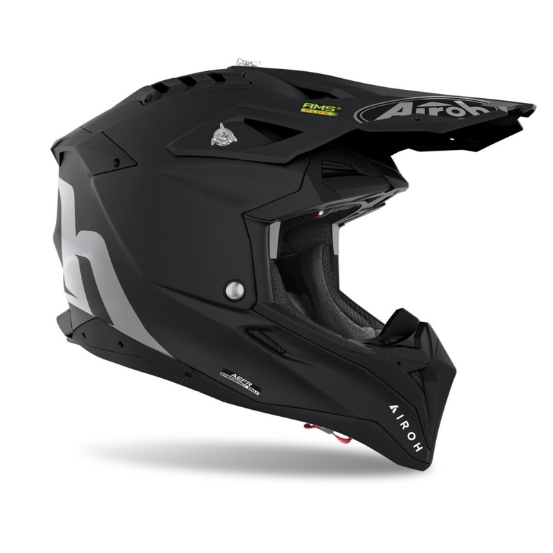 Motokroso šalmas Airoh Aviator 3.0 Spalva juoda matinė