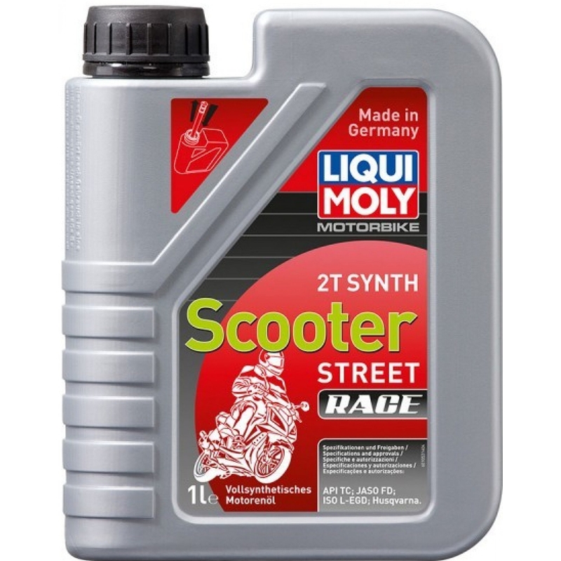 LIQUI MOLY Motociklas 2T Synth Scooter Race 1 l