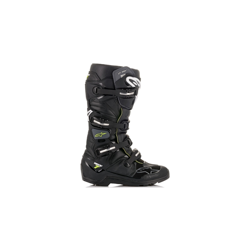 Alpinestars Tech 7 Enduro Drystar Black-Grey-Fluo Yellow motociklininko batai