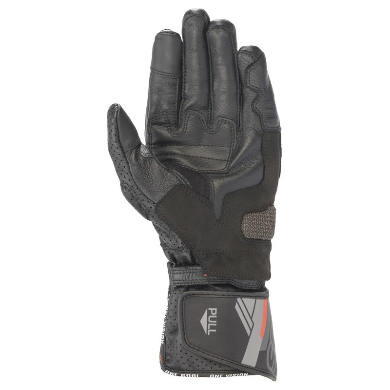 Alpinestars SP-8 motociklininko pirštinės juodos