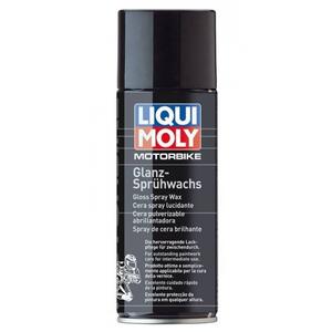 LIQUI MOLY Motociklų blizgus purškiamas vaškas 400 ml