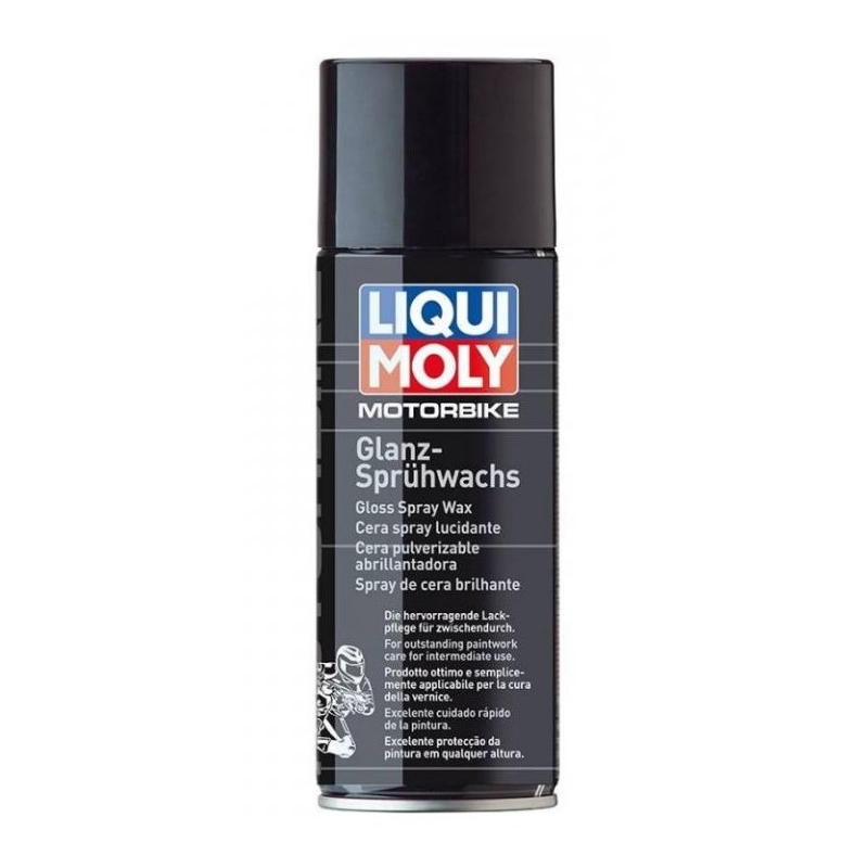 LIQUI MOLY Motociklų blizgus purškiamas vaškas 400 ml