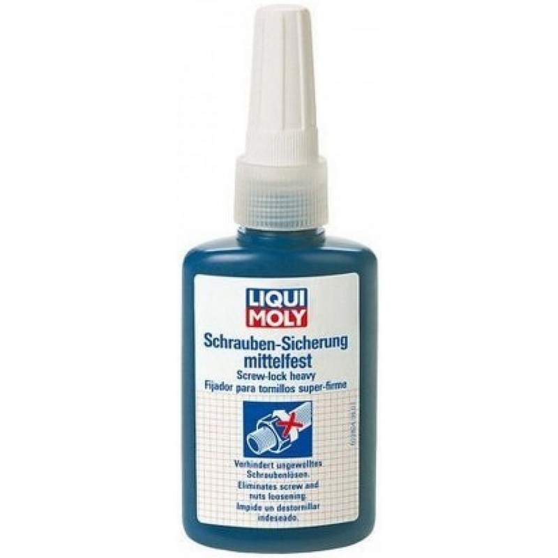 "LIQUI MOLY" varžtų fiksavimo priemonė 50 g (vidutinio stiprumo)