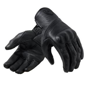 Moteriškos Revit Hawk motociklininko pirštinės juodos spalvos