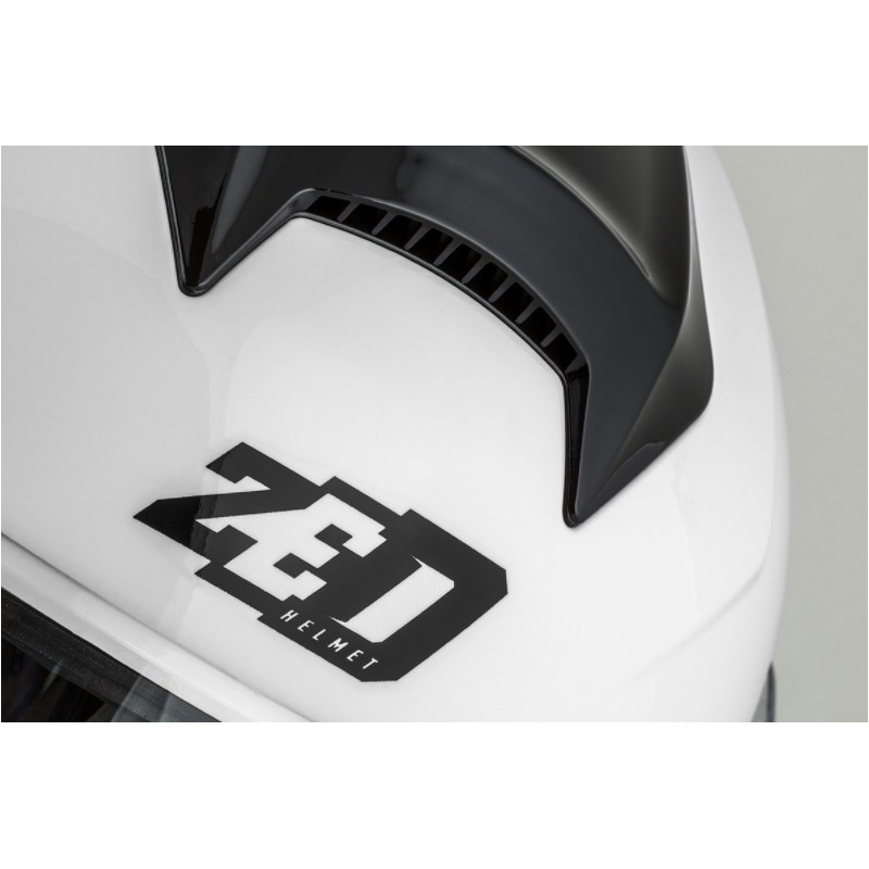 Vyklápěcí přilba na motorku ZED F18 bílá