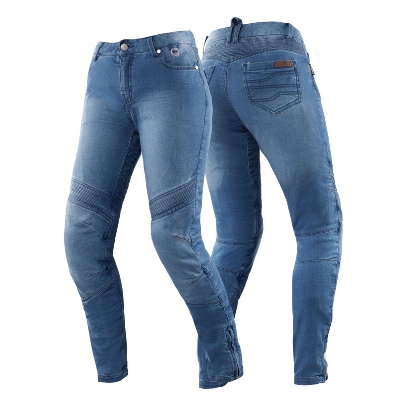 Moteriški motociklininko džinsai Shima Jess blue