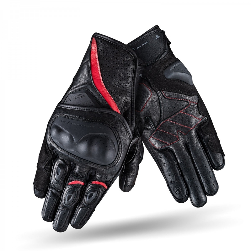 Motociklininko pirštinės Shima Spark 2.0 black-red